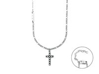 Necklace 4US: Cesare Paciotti Man San Valentino 25 in Steel 4UCL7513